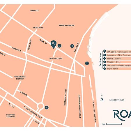 Roami At 714 Canal New Orleans Luaran gambar